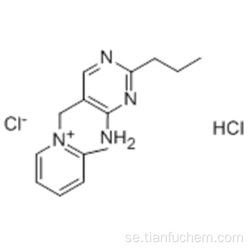 1 - ([4-amino-2-propyl-5-pyrimidinyl] metyl) -2-metylpyridiniumklorid CAS 137-88-2